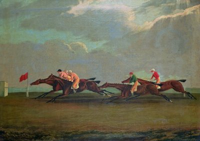 Racing i Cheltenham, 1826 af English School
